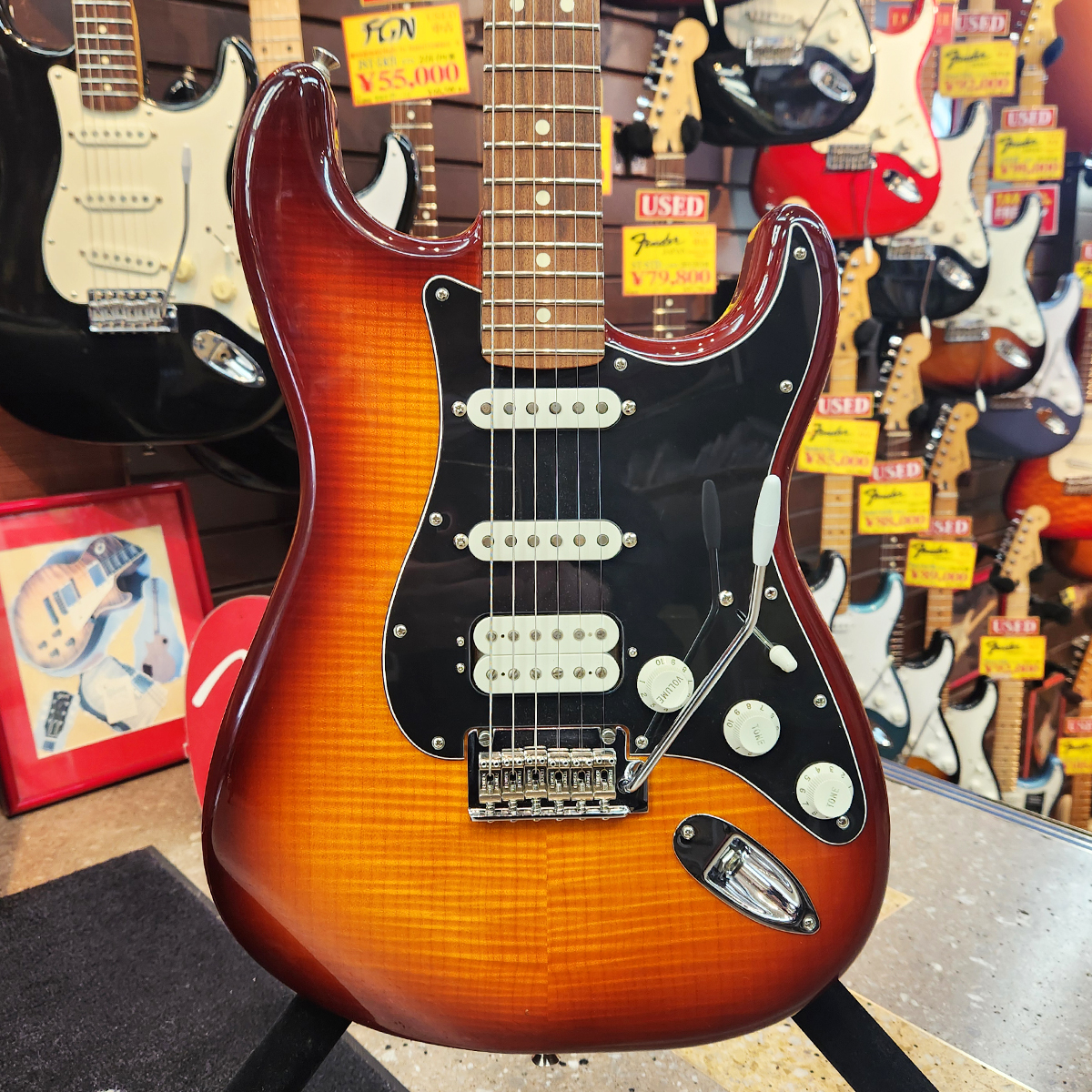Player Stratocaster HSS Plus Top  2019年製