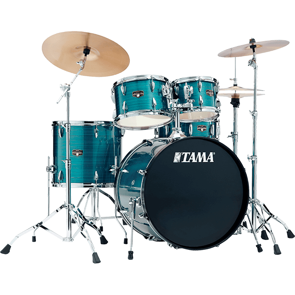 Imperialstar Drum Kits "HLB"  ヘアライン・ブルー