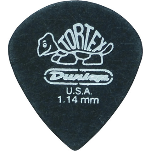 482R　Tortex Pitch Black Jazz/1.14mm