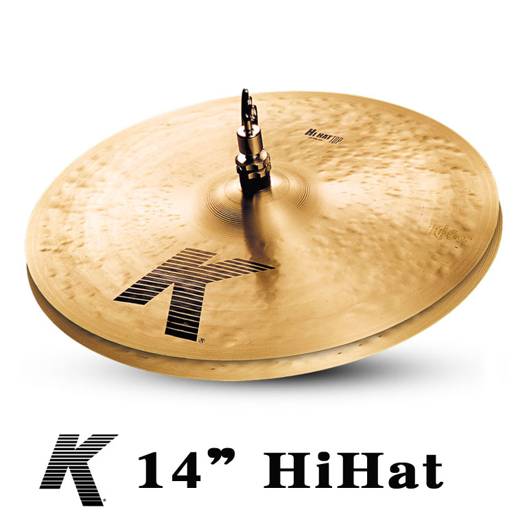 ハイハットシンバル　K-Zildjian　14”HiHats