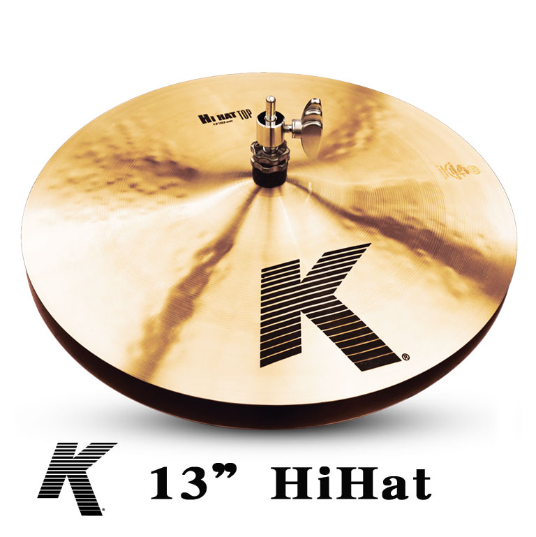 ハイハットシンバル　K-Zildjian　13”HiHats