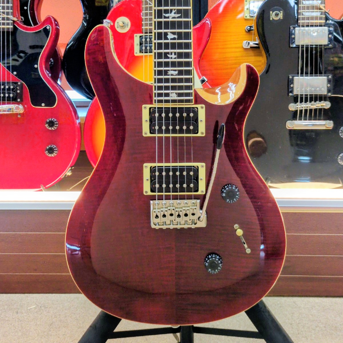 SE-Custom24 Ebony Finger Board