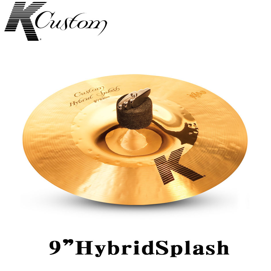 スプラッシュシンバル　K.Custom 9”Hybrid Splash