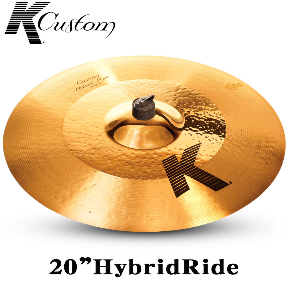 ライド・シンバル　K.Custom　20”Hybrid Ride
