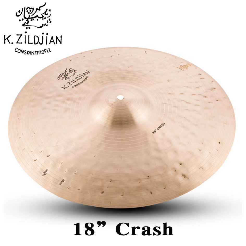 クラッシュシンバル　K.Zildjian-constantinople　18”Crash