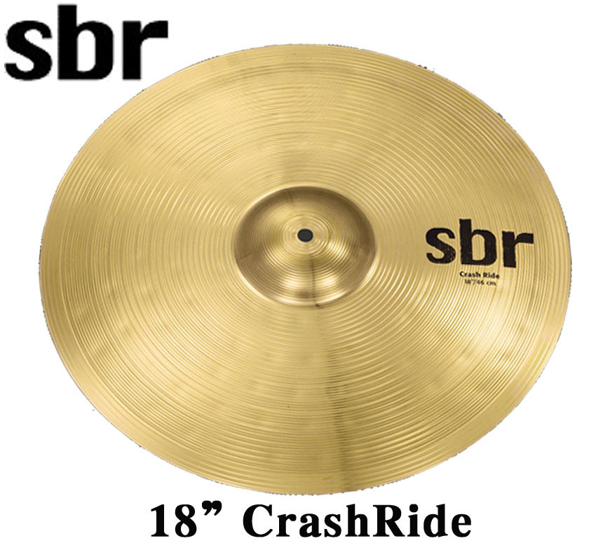 クラッシュ・シンバル　sbr　18”Crash/Ride