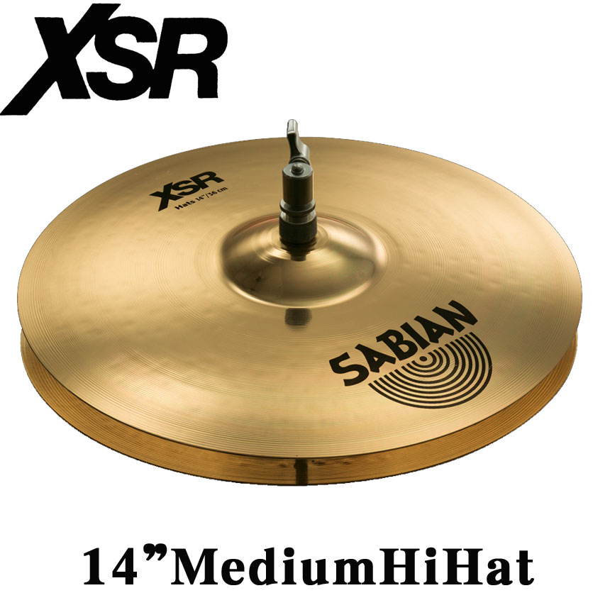 ハイハット・シンバル　XSR 14”MediumHiHats