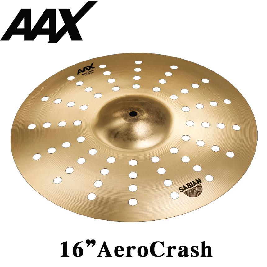 エフェクト・シンバル　AAX-16”　AeroCrash