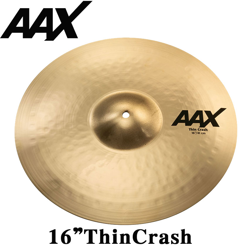 クラッシュ・シンバル　AAX-16”　ThinCrash