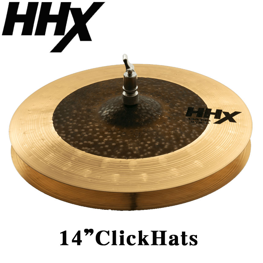 ハイハット・シンバル　HHX-14” ClickHiHats