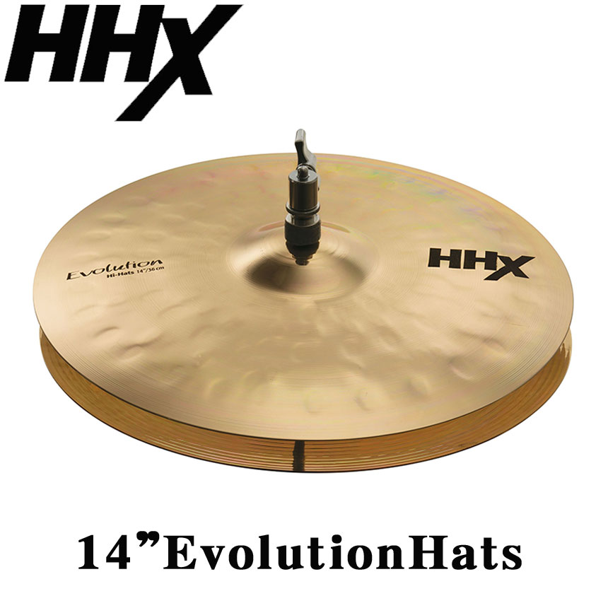 ハイハット・シンバル　HHX-14” EvolutionHiHats