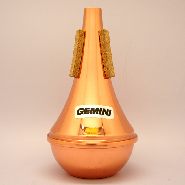 ストレートミュート GEMINI　オールコパー トランペット用