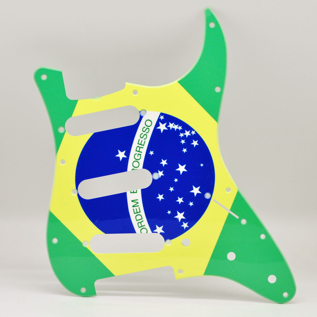 ブラジル国旗・ピックガード　ST用