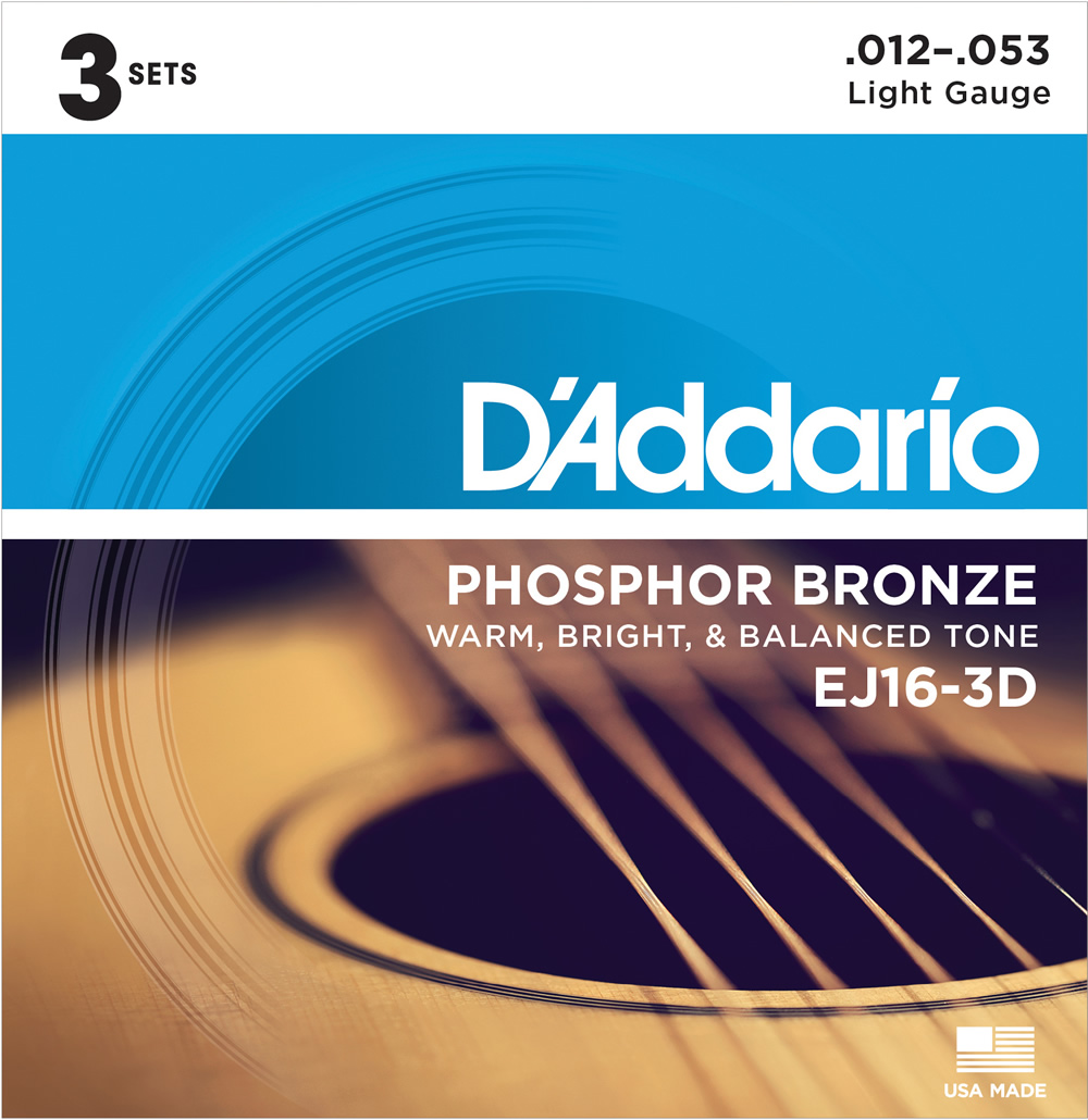 EJ16-3D Phosphor Bronze Light