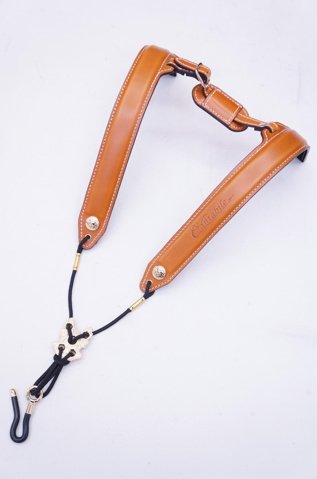 Cantabile サックス ストラップ ショルダータイプ ブラウン Shimokura Web Shop Cantabile サックス ストラップ ショルダータイプ ブラウン Shimokura Web Shop